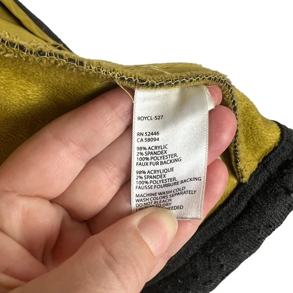 Royal Robbins brown grey full zip hooded knit jacket SZ S - Picture 8 of 11